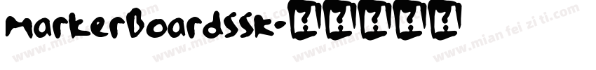 MarkerBoardSSK字体转换