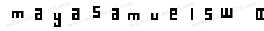 MayaSamuelsW05字体转换