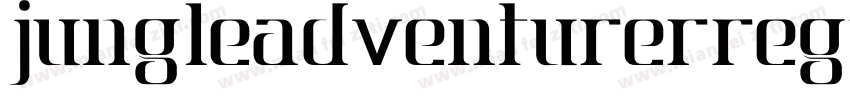 jungleadventurerregu字体转换