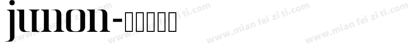 junon字体转换
