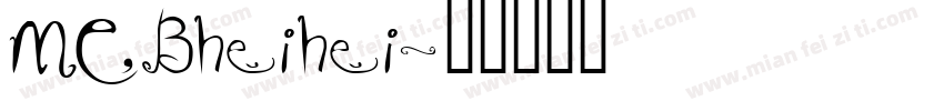 MEBheihei字体转换