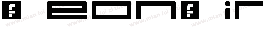 NeonBinesRegular字体转换
