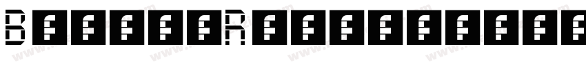 BalgorRegular字体转换