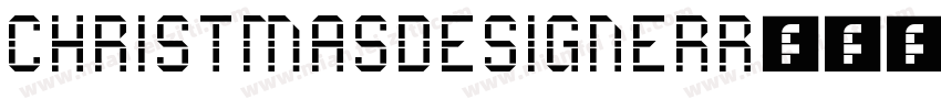 CHRISTMASDESIGNERRegular字体转换