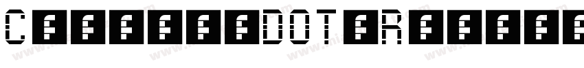 ContactDOT-Regular字体转换