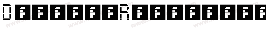 DurbankRegular字体转换