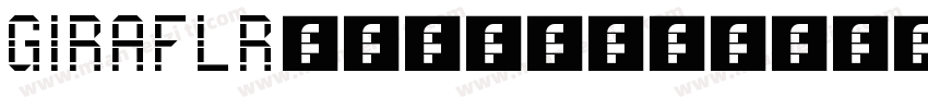 GIRAFLRegular字体转换