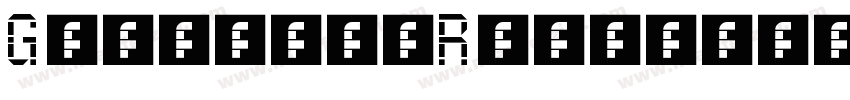 GangitemRegular字体转换