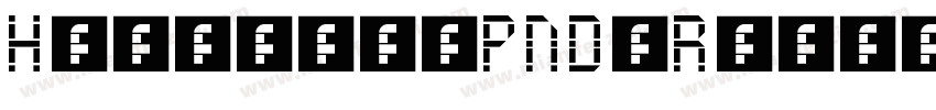 HandfontPND-Regular字体转换