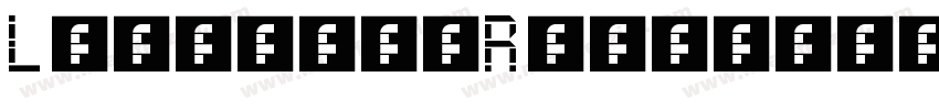 LiliroseRegular字体转换