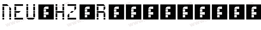 NEU-HZ-Regular字体转换