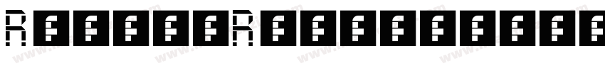 RuberyRegular字体转换