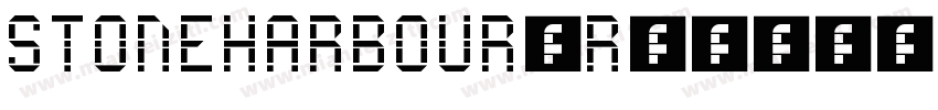 STONEHARBOUR-Regular字体转换