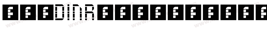 uniDINRegular字体转换