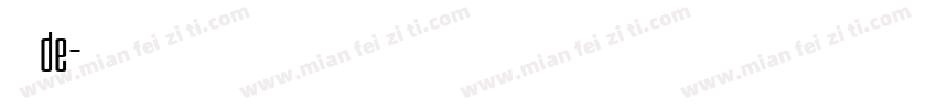靓丽de字体转换