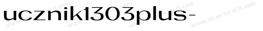 ucznik1303plus字体转换