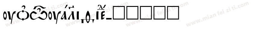 unqualified字体转换