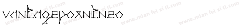 VantagePointNeo字体转换