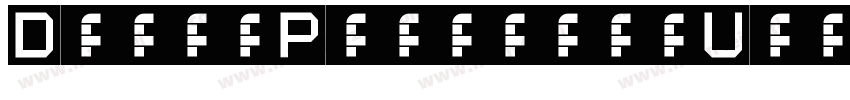 DueraPersonalUseExpandedBlack-06Rz字体转换