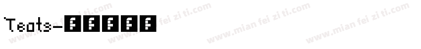 Teats字体转换