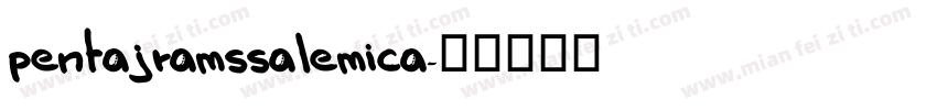 pentajramssalemica字体转换