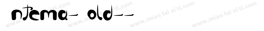 Antema-Bold-字体转换