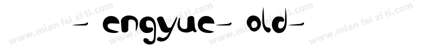 BENMO-Fengyue-Bold字体转换