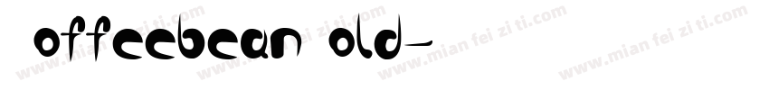 CoffeebeanBold字体转换