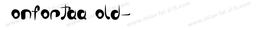 ConfortaaBold字体转换