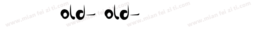 GESSTVBold-Bold字体转换