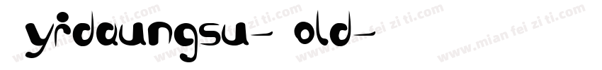 Pyidaungsu-Bold字体转换