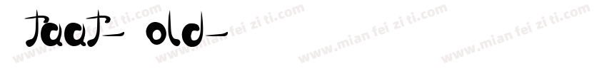 Staat-Bold字体转换