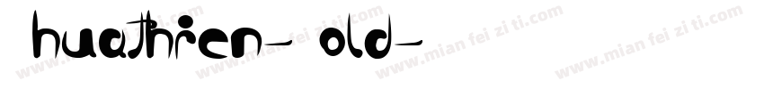 Thuathien-Bold字体转换