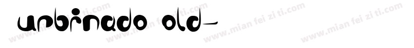 TurbinadoBold字体转换