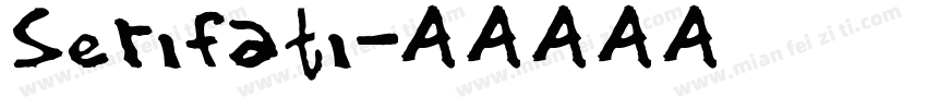 Serifati字体转换
