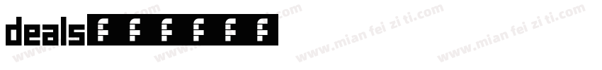 deals字体转换