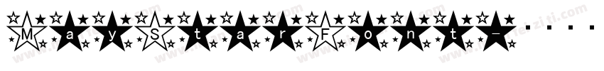 MayStarFont字体转换