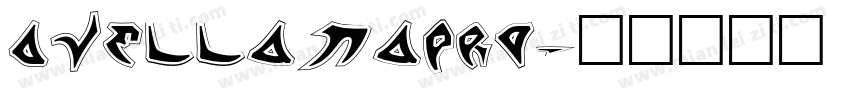 AvellanaPro字体转换