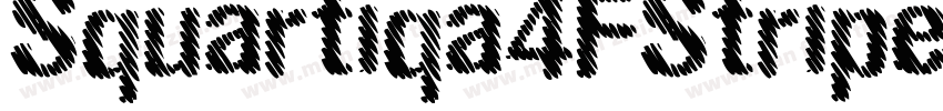 Squartiqa4FStripes字体转换