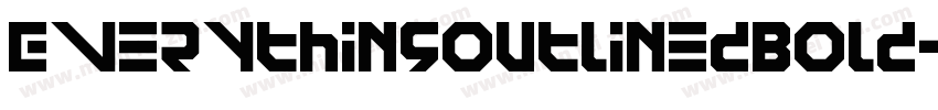 EverythingOutlinedBold-KnOD字体转换