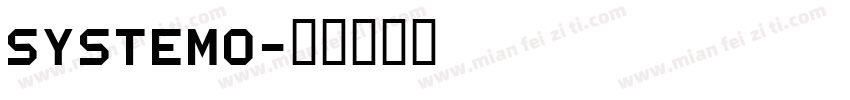 Systemo字体转换