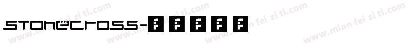 stonecross字体转换