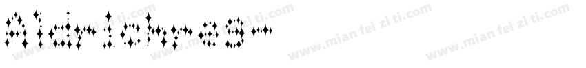 Aldrichreg字体转换