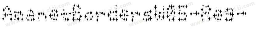 AmanetBordersW05-Reg字体转换