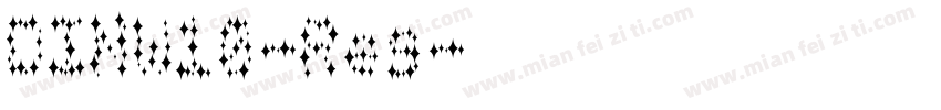 DINW10-Reg字体转换