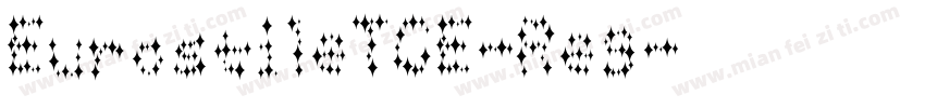 EurostileTCE-Reg字体转换