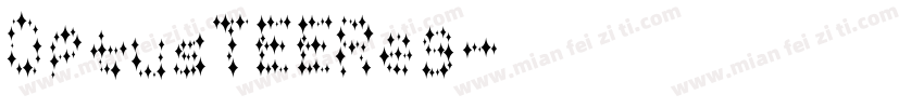 OptusTEEReg字体转换