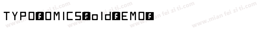 TYPO-COMICS-Bold-DEMO字体转换