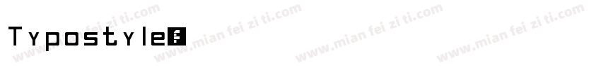 Typostyle字体转换