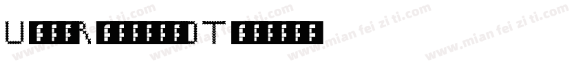 UnitRoundedOT字体转换